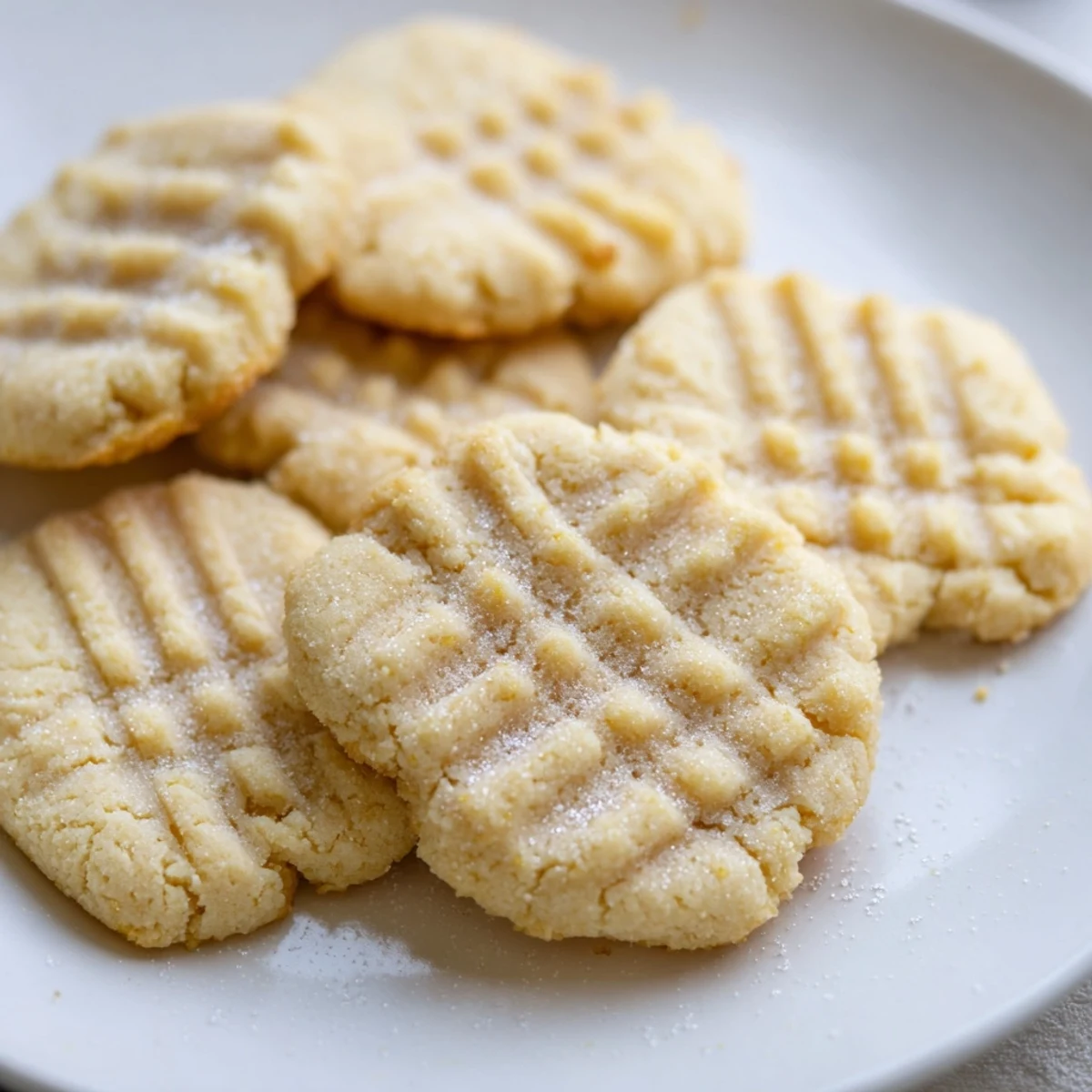 Homemade keto almond flour cookies, perfect for a gluten-free dessert or afternoon tea in the U.S.