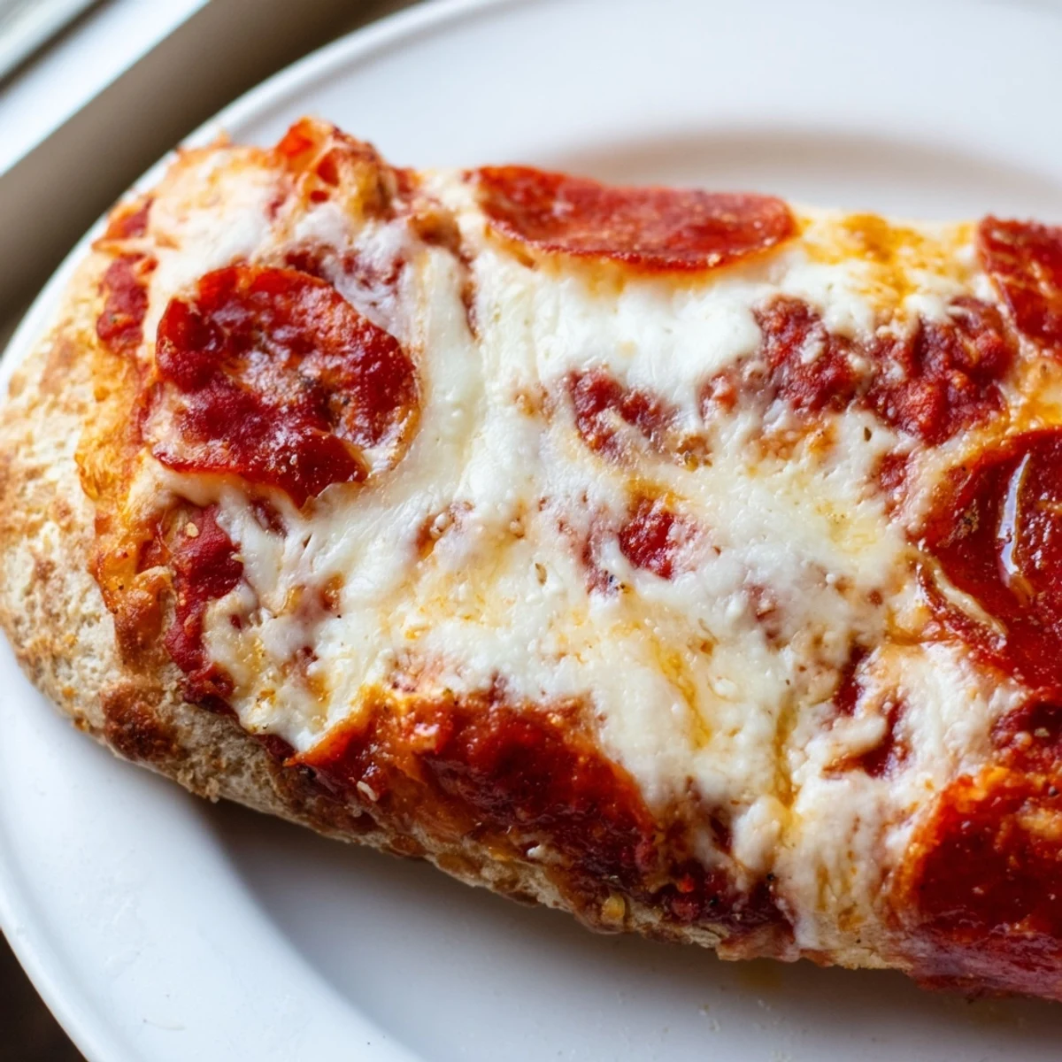 Authentic Pizza Hut pan pizza featuring melted cheese and savory toppings on buttery dough