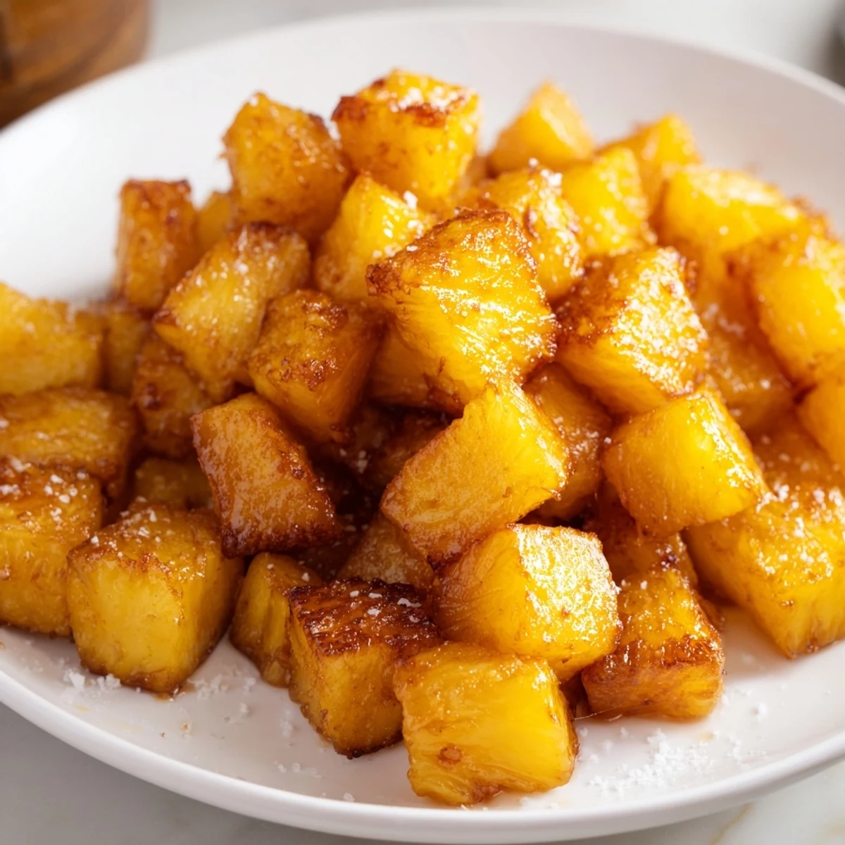 Air Fryer Pineapple Chunks