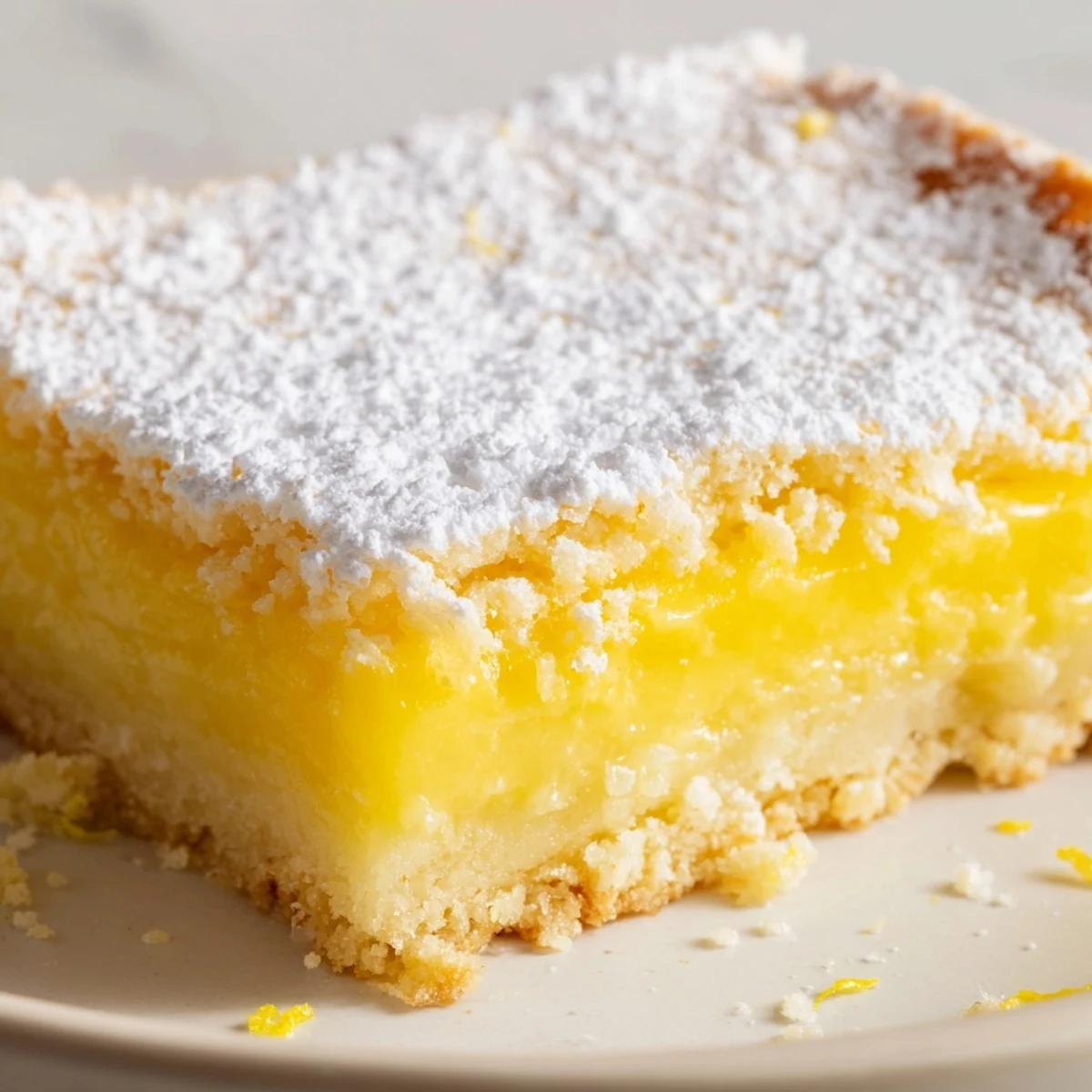 Bright Fresh Lemon Bars