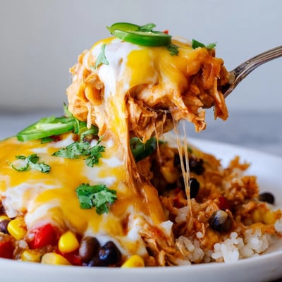 Chicken Burrito Casserole