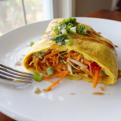 Chinese Vegetable Omelette