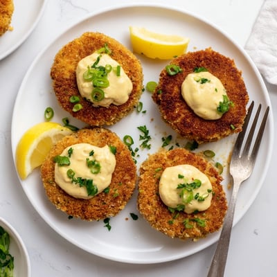Lemon Garlic Alaska Salmon Cakes
