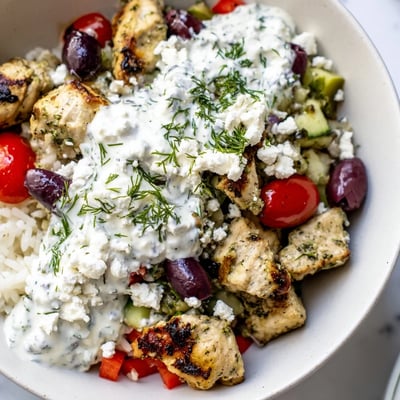 Greek Chicken Bowls